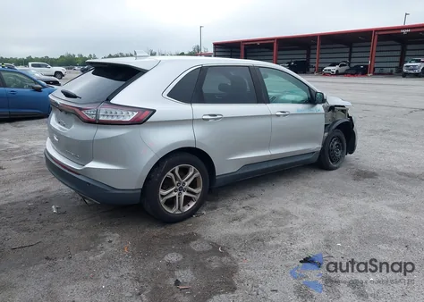 2015 Ford Edge Titanium from USA, damaged, VIN 2FMTK3K97FBB50422